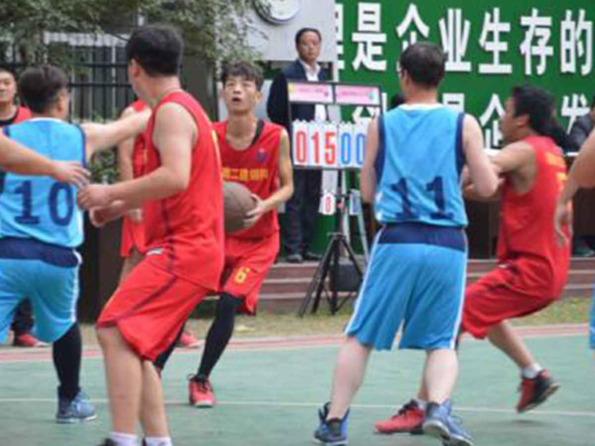 参加bat365在线登录入口-bat365(中国)“奋进杯”男子篮球赛
